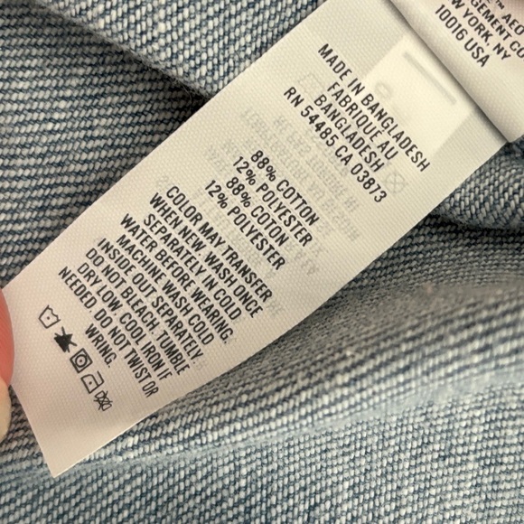 aerie | NWT faux denim skirt - Picture 5 of 5